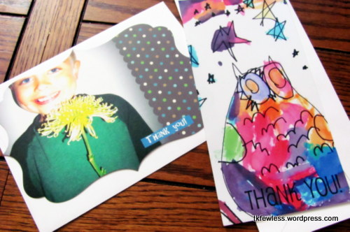 Kids' Thank You Cards